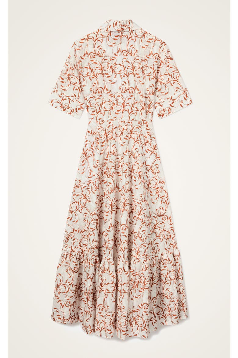 San Pietro Dress, Alternate, color, Fern White