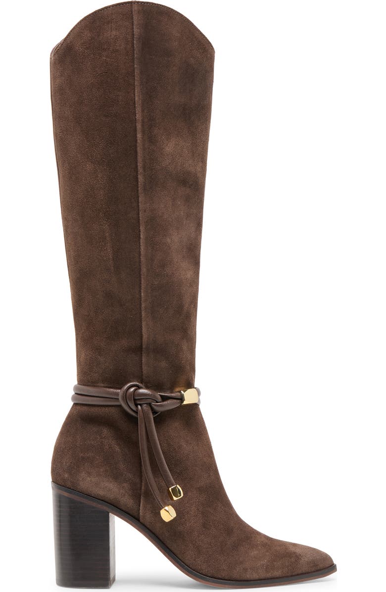 Dolce Vita Tarren Knee High Boot, Alternate, color, Dk Brown Suede