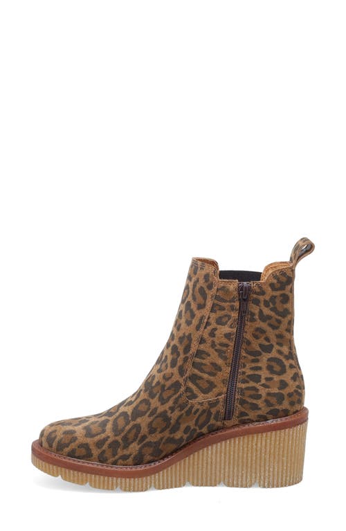 Miz Mooz Averie Platform Wedge Bootie In Brown