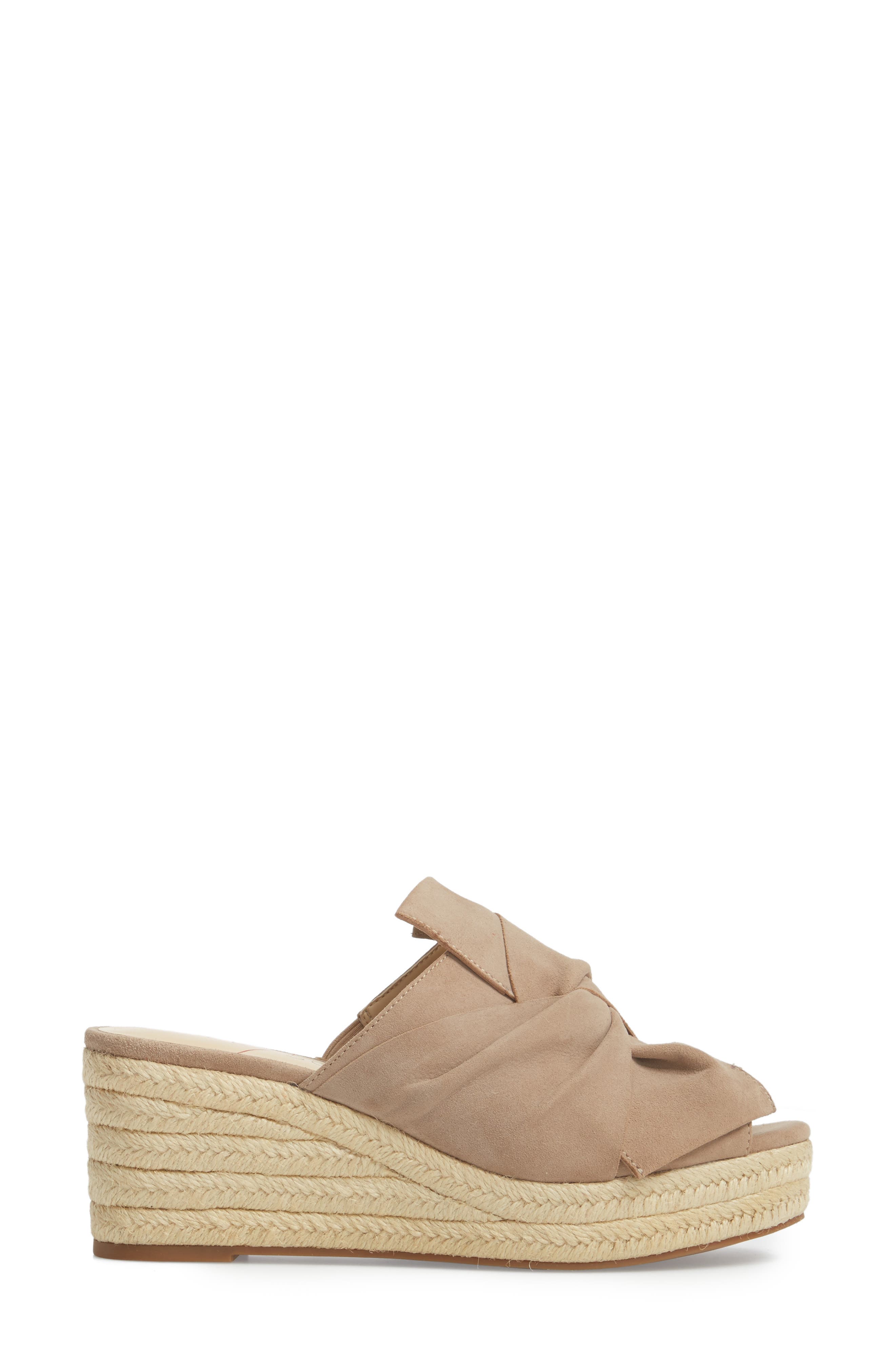 Carima Espadrille Wedge, Alternate, color, TAUPE FABRIC
