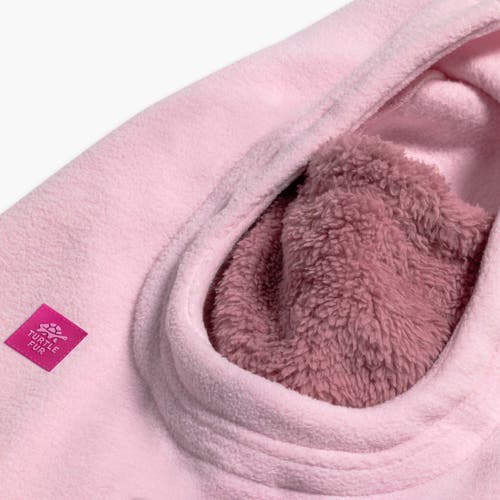 Turtle Fur Kids Fleece Everyday Overhood In Pink