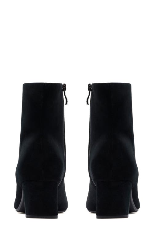 Clarksr Clarks(r) Fernie Side Zip Block Heel Bootie In Black