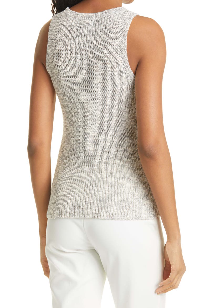 LINE Sweater Tank, Alternate, color, OAT MILK
