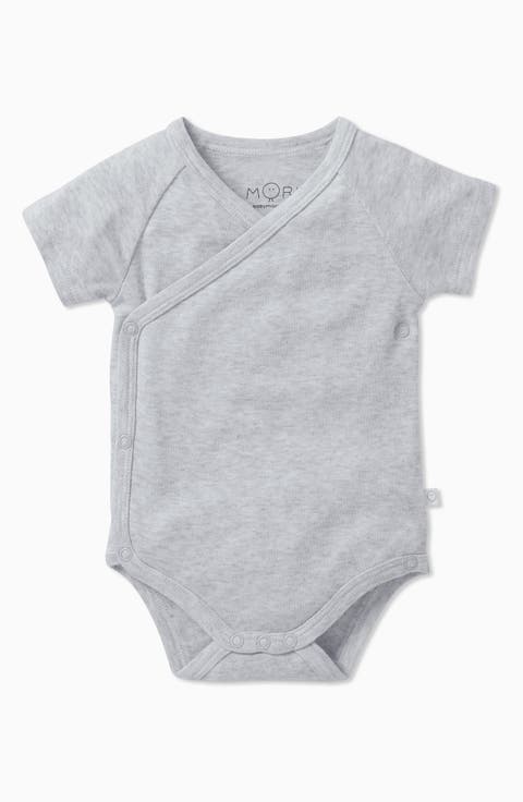 Short Sleeve Wrapover Bodysuit