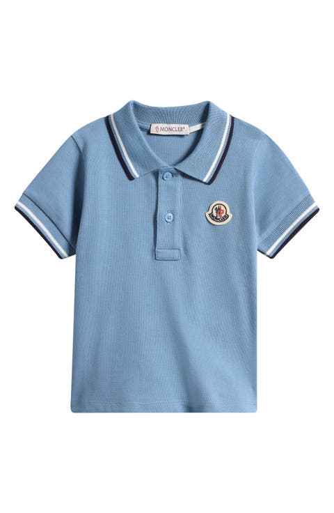 Kids' Tipped Stretch Cotton Piqué Polo (Baby & Toddler)