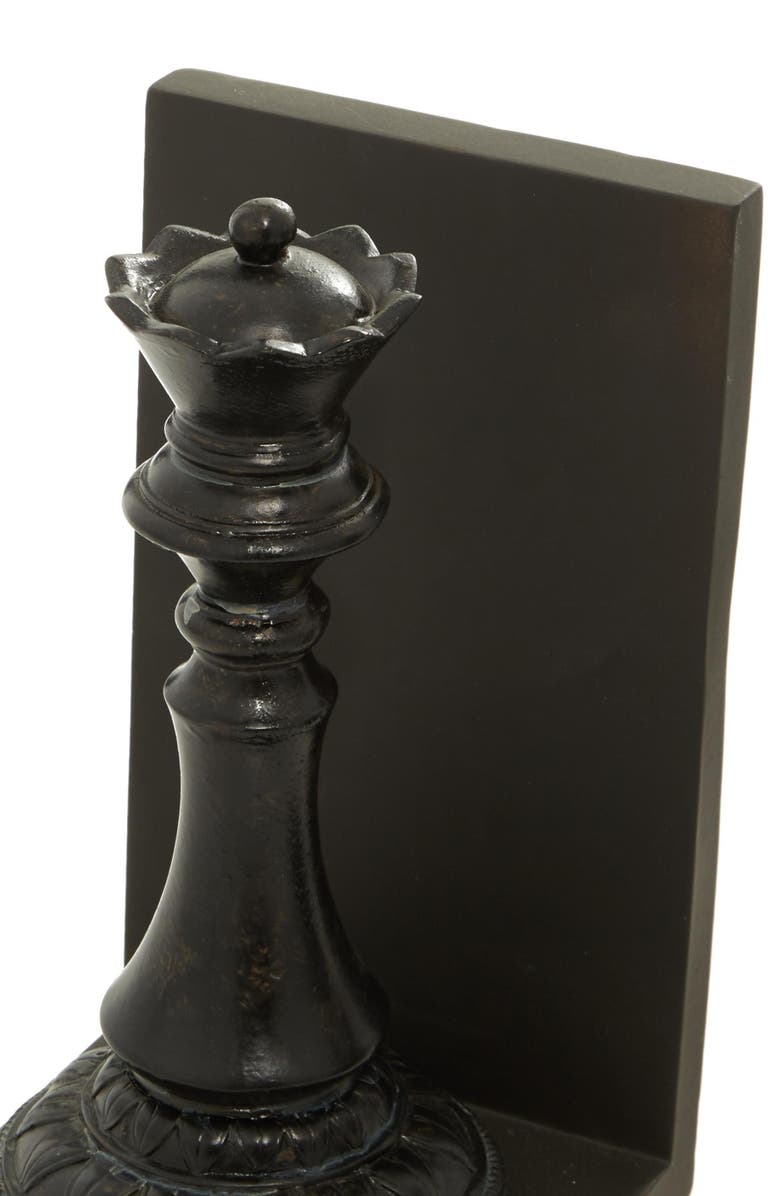 SONOMA SAGE HOME Chess Bookends, Alternate, color, Black