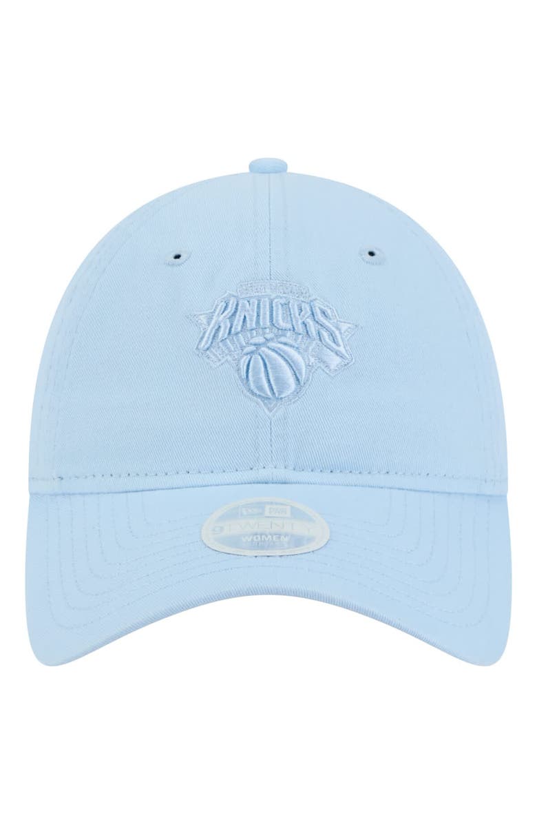 New Era Women's New Era Light Blue New York Knicks Colorpack 9TWENTY Adjustable Hat, Alternate, color, 