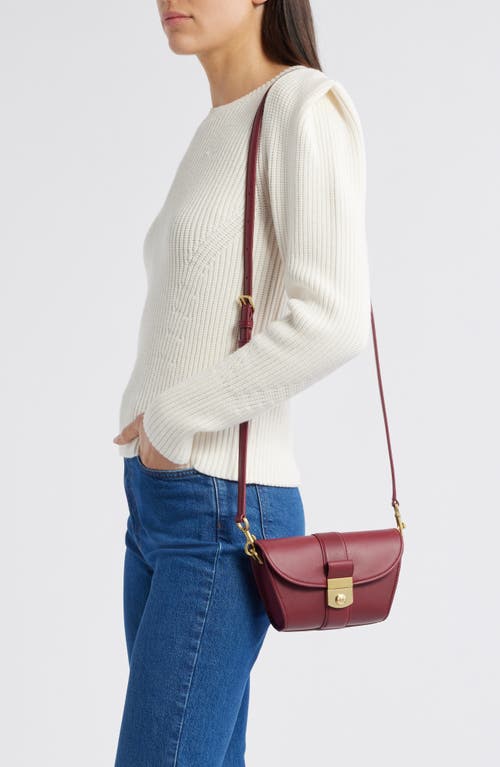 VERONICA BEARD VERONICA BEARD SMALL CREST LOCK TRAP BAG