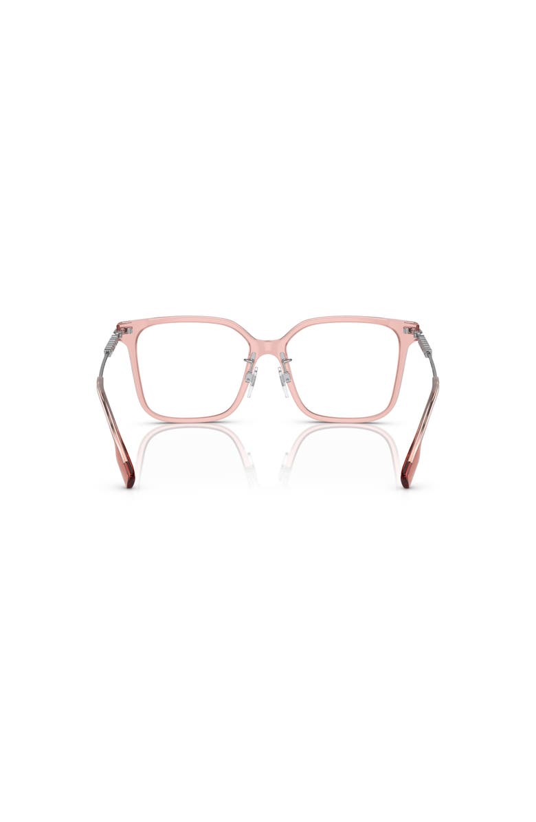 Burberry 54mm Square optical glasses, Alternate, color, Pink
