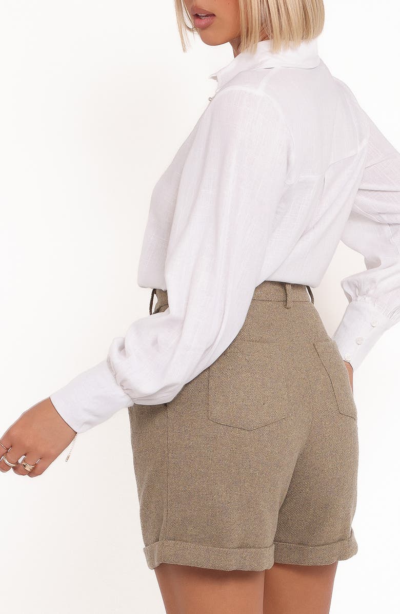 Petal & Pup Briggs Long Sleeve Woven Shirt, Alternate, color, White