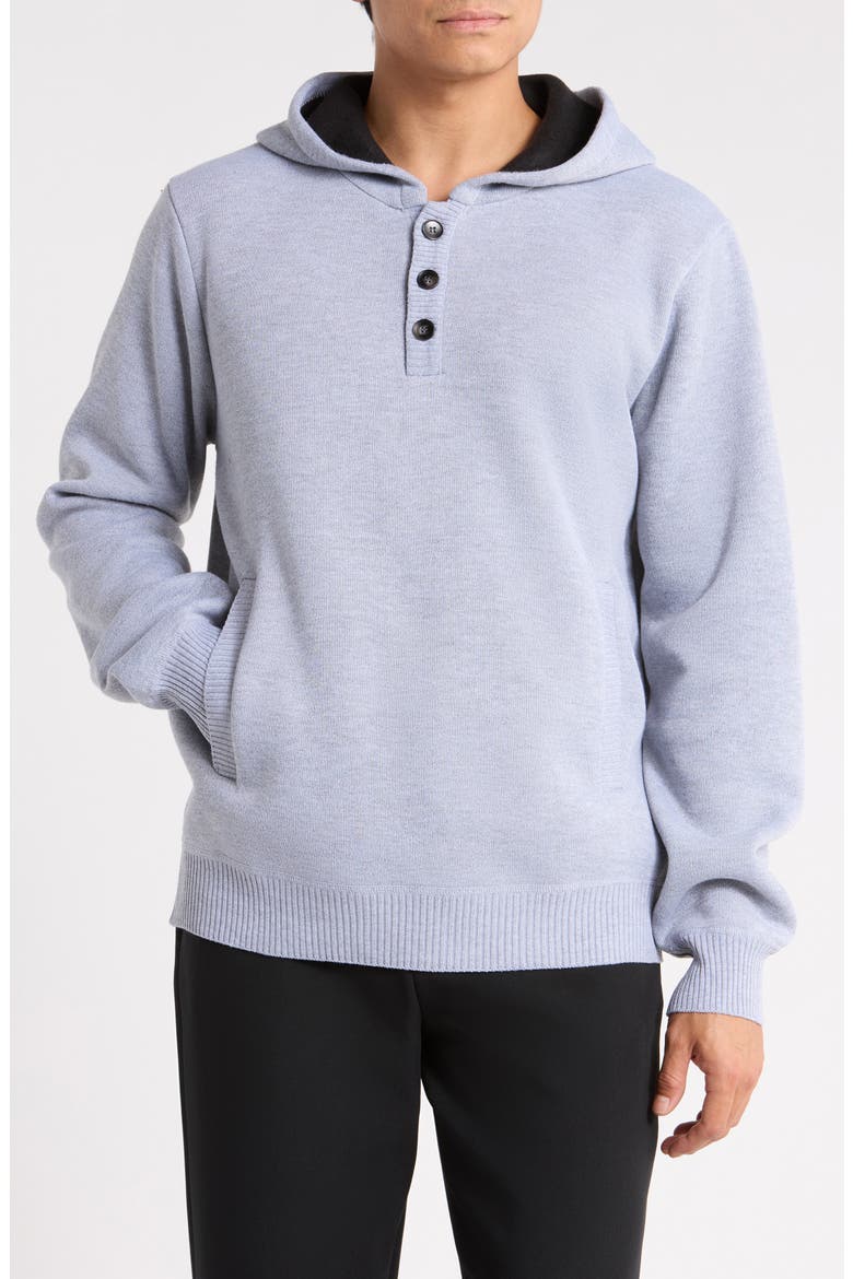 Hooded Sweater, Main, color, SILVER