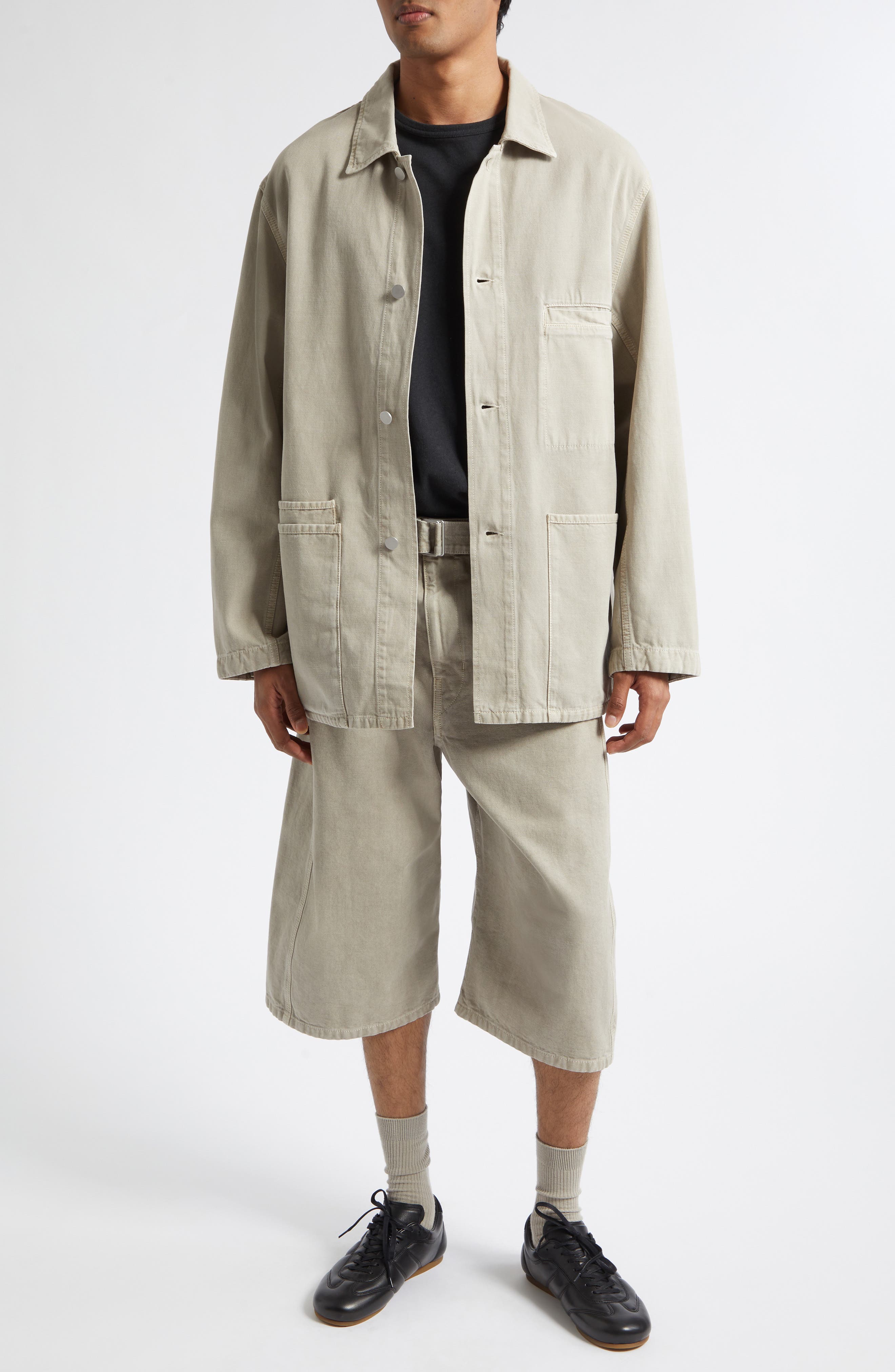 Cotton Twill Utility Overshirt - image 2