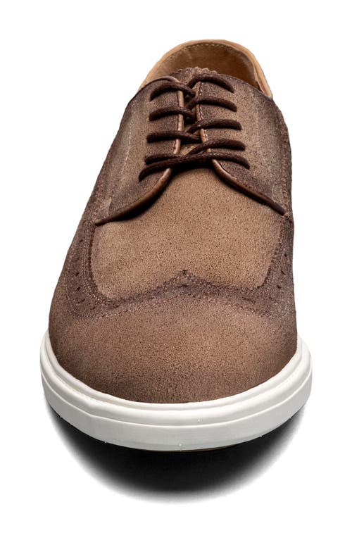 Stacy Adams Trudell Wingtip Oxford In Sand
