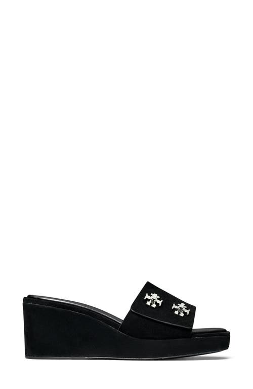 Tory Burch T-lock Wedge Sandal In Animal Print