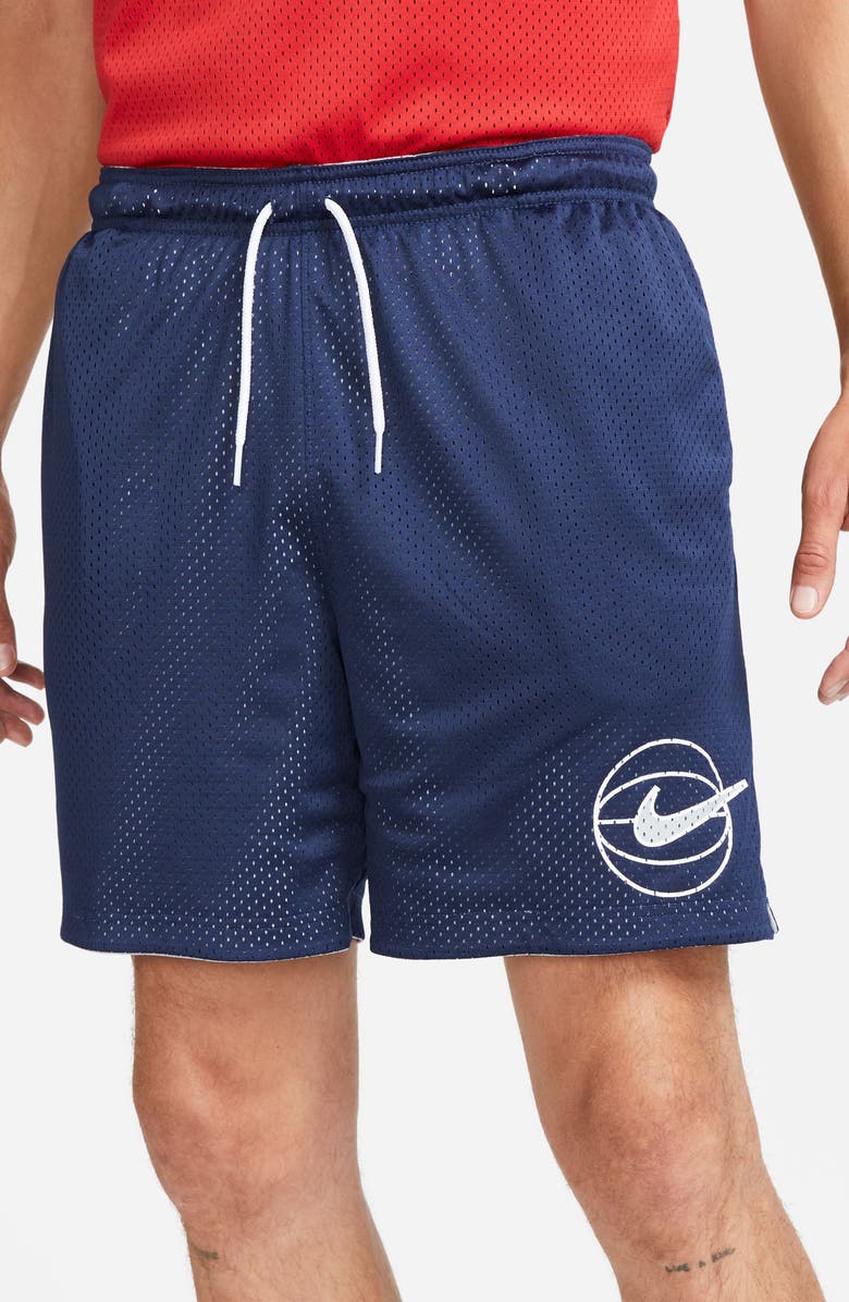 Nike Authentics Reversible Mesh Practice Shorts, Alternate, color, 