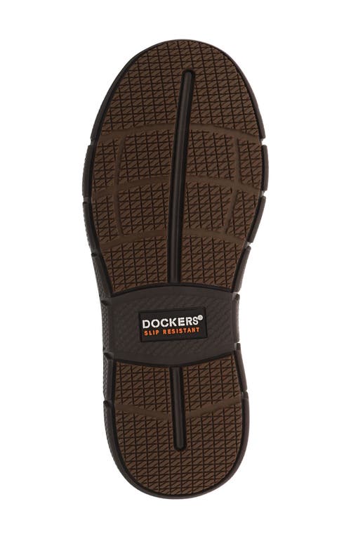 Dockers Mens Sanderson Slip Resistant Casual Sneaker In Brown