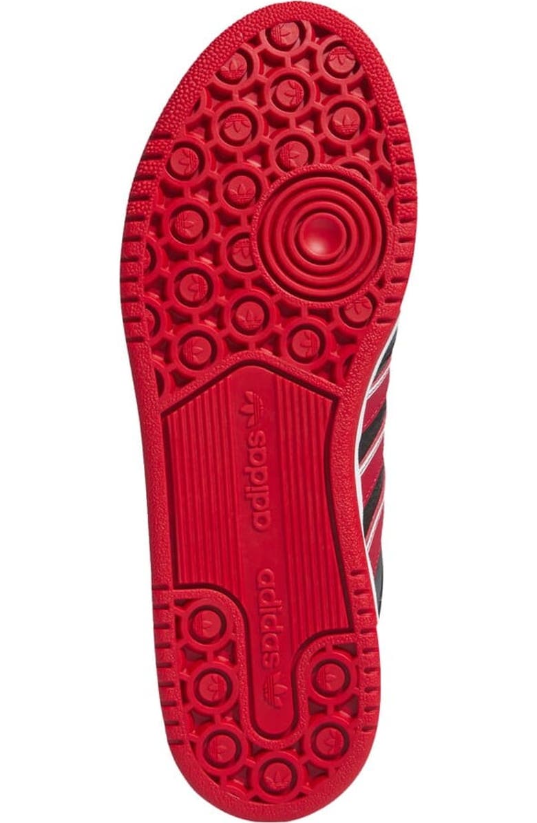 adidas Unisex adidas Black/Red Louisville Cardinals Centennial 85 Low Basketball Shoes, Alternate, color,