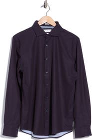 DENIM AND FLOWER Geo Dressy Tech Button-Up Shirt
