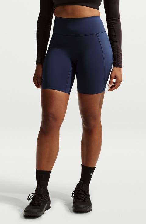 Universa Medium-Support High-Waisted Pocket Biker Shorts