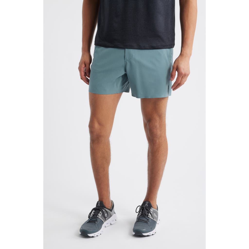 Ten Thousand Interval Unlined 5-inch Training Shorts In Blue
