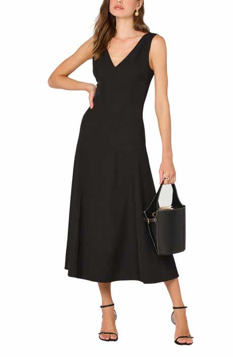 ASTR the Label V-Neck Midi Dress