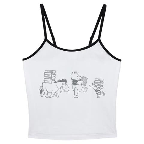 Junior's Friends Carrying Books Tank Top