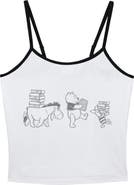 Winnie the Pooh Junior's Friends Carrying Books Tank Top