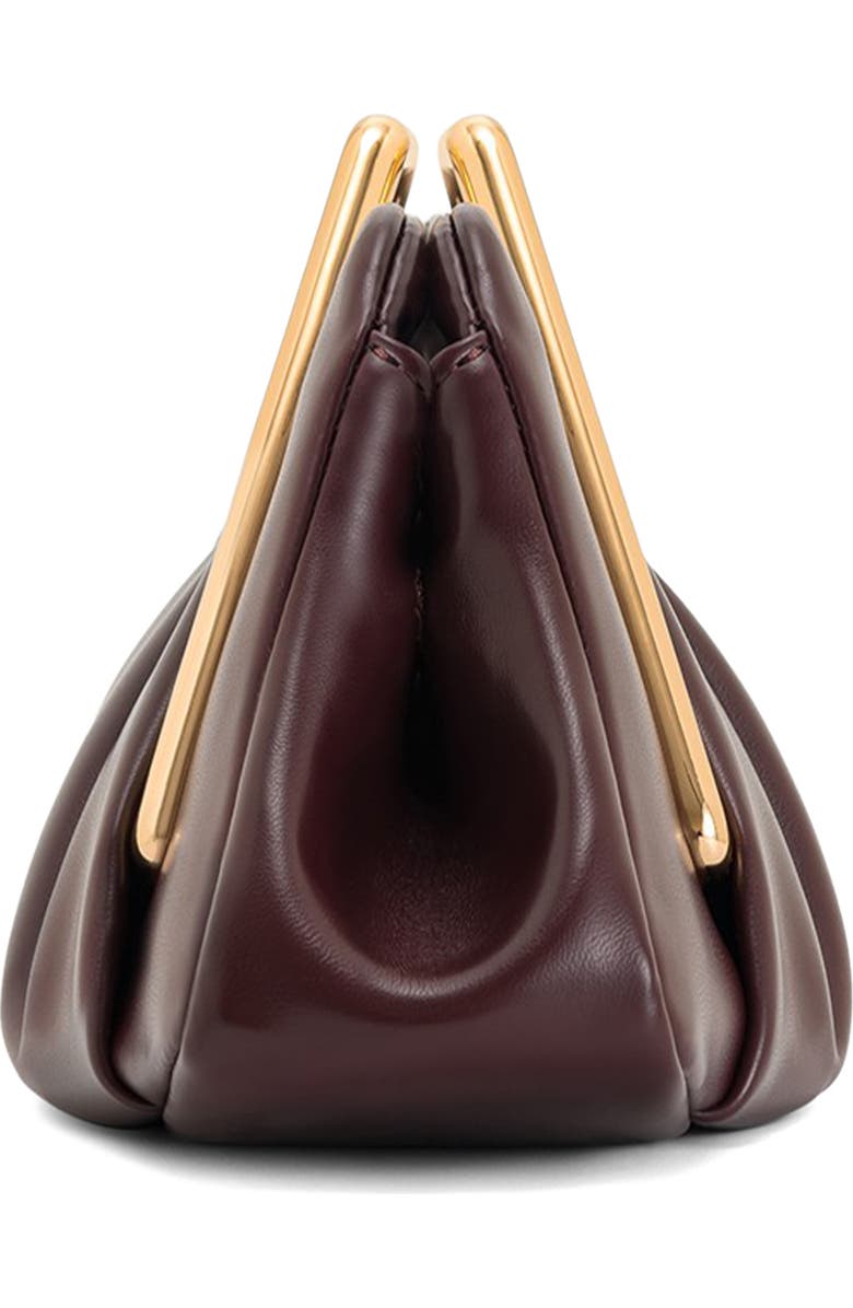 JW PEI Lila Metal Frame Clutch Bag, Alternate, color, Burgundy