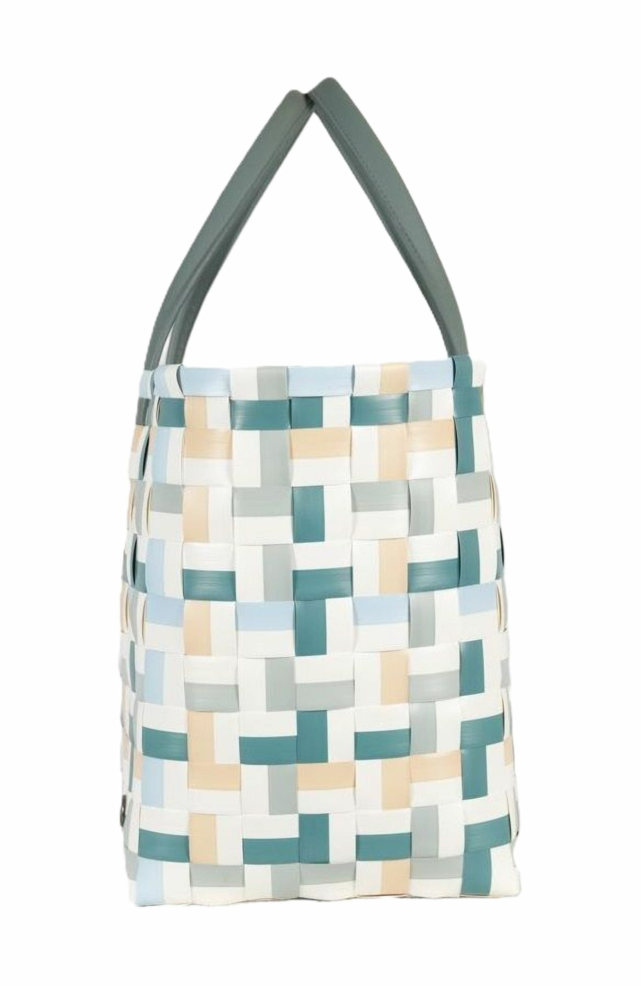 Fifty Fifty Recycled Plastic Weekender Bag, Alternate, color, Teal Blue Mix
