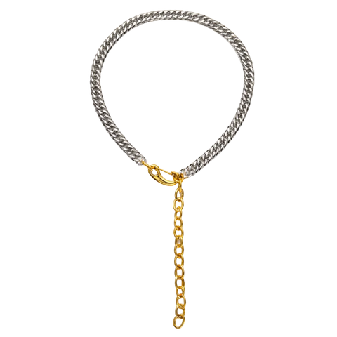 Brya Cuban Chain Lariat Necklace