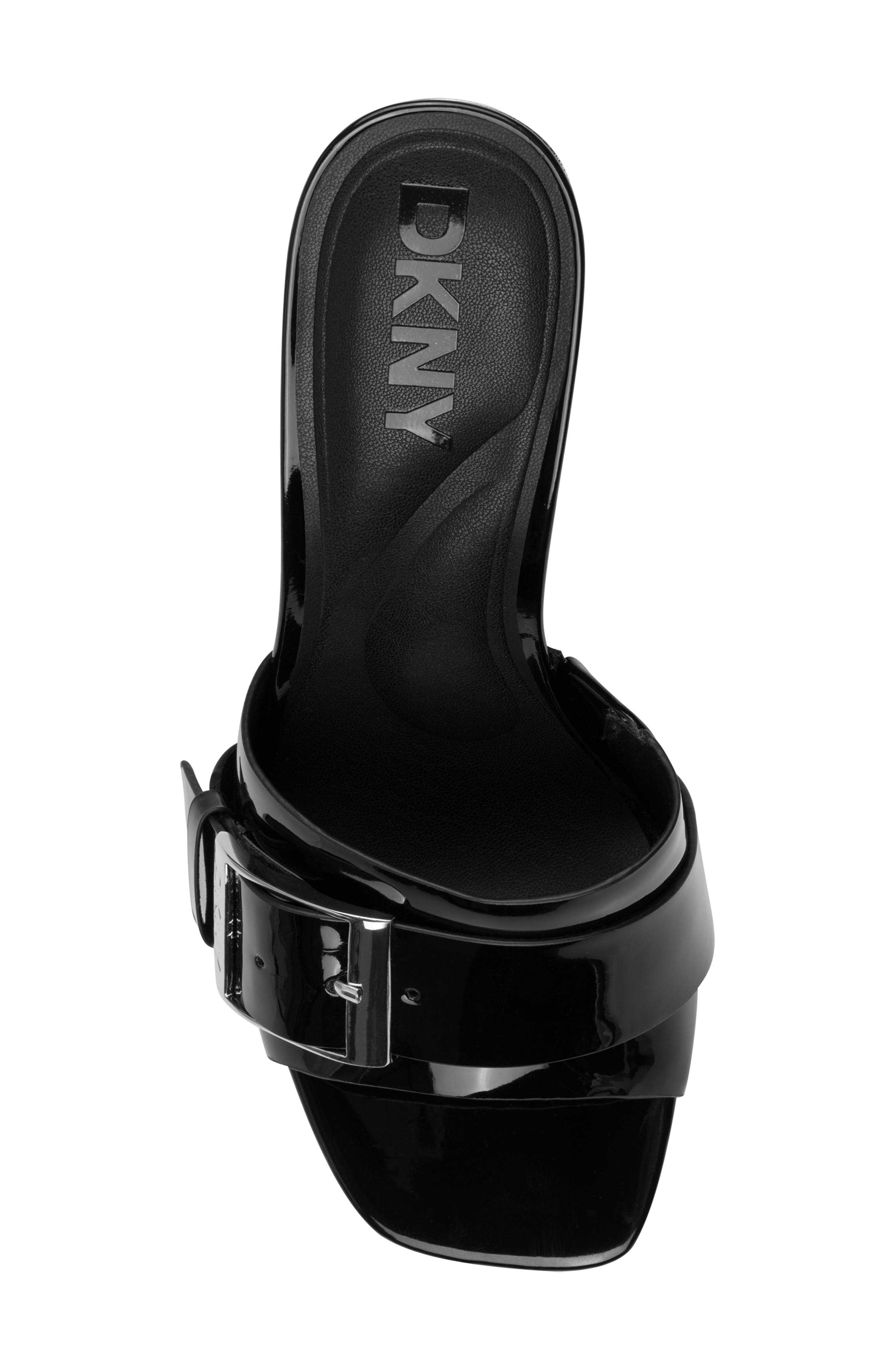 DKNY Clorissa Sandal, Alternate, color, Black