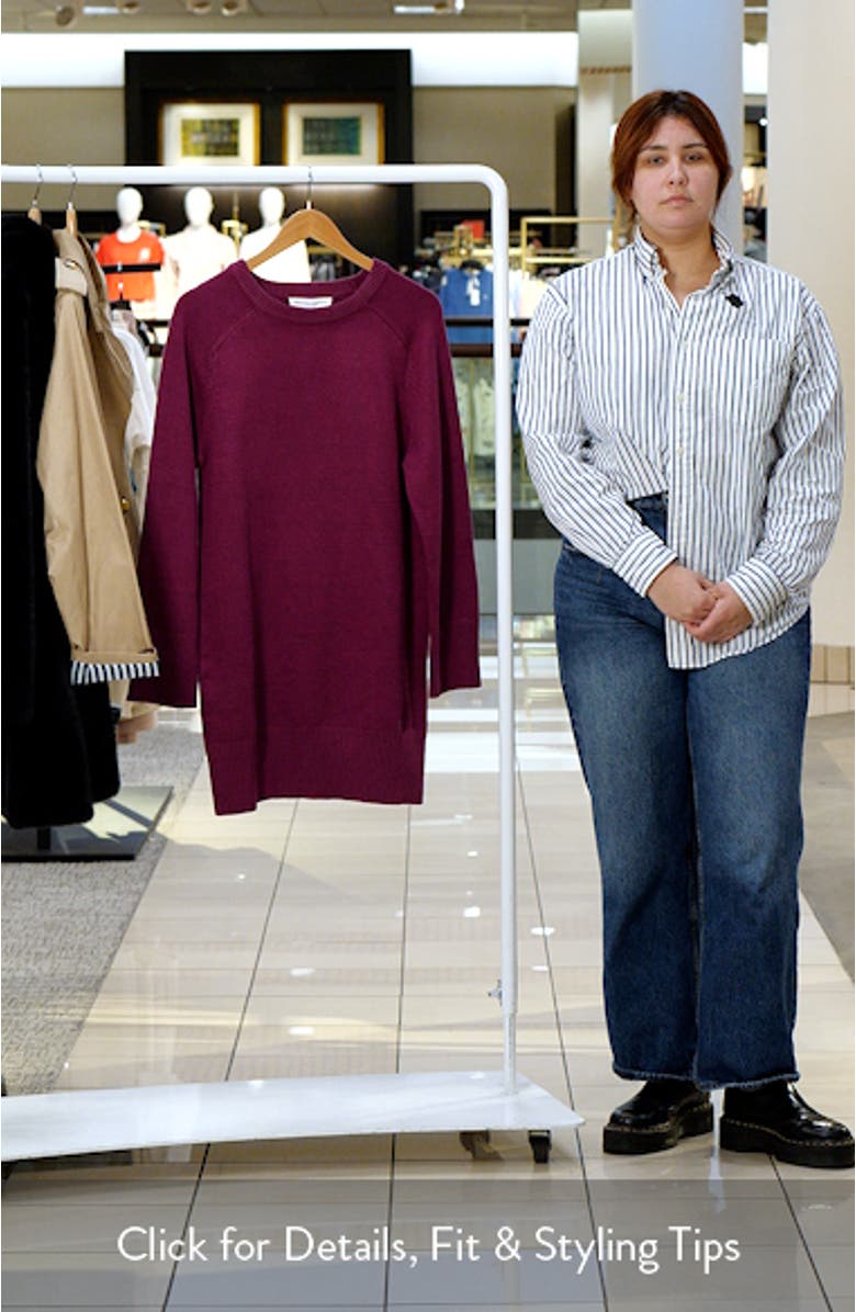 Crew Sweater Dress, sales video thumbnail