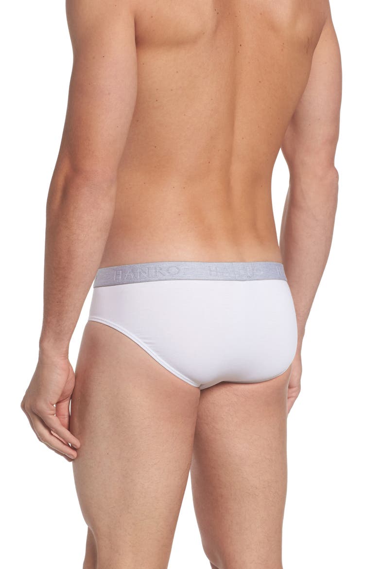 Cotton Essentials 2-Pack Cotton Briefs, Alternate, color, WHITE