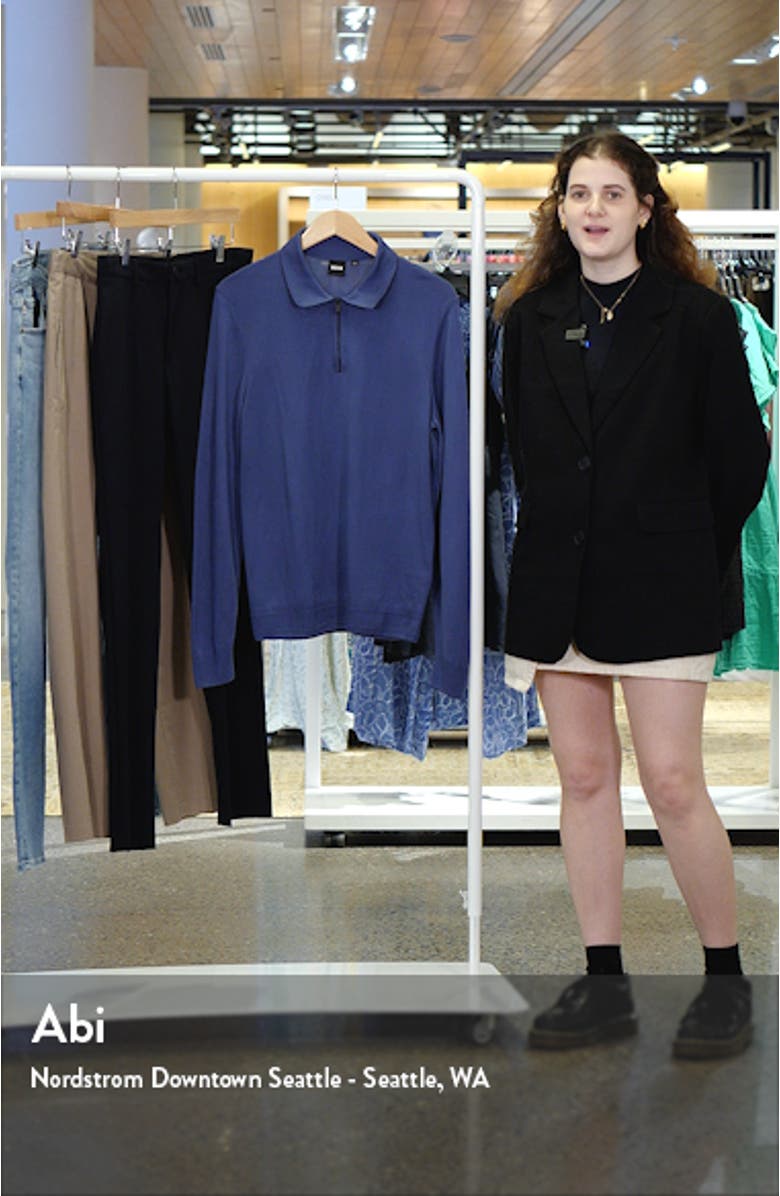 Luno Zip Sweater Polo, sales video thumbnail