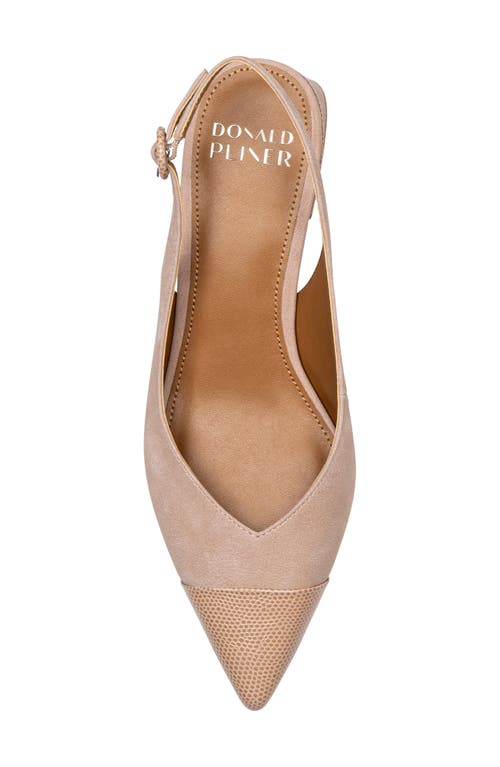 Donald Pliner Slingback Pump In Neutral