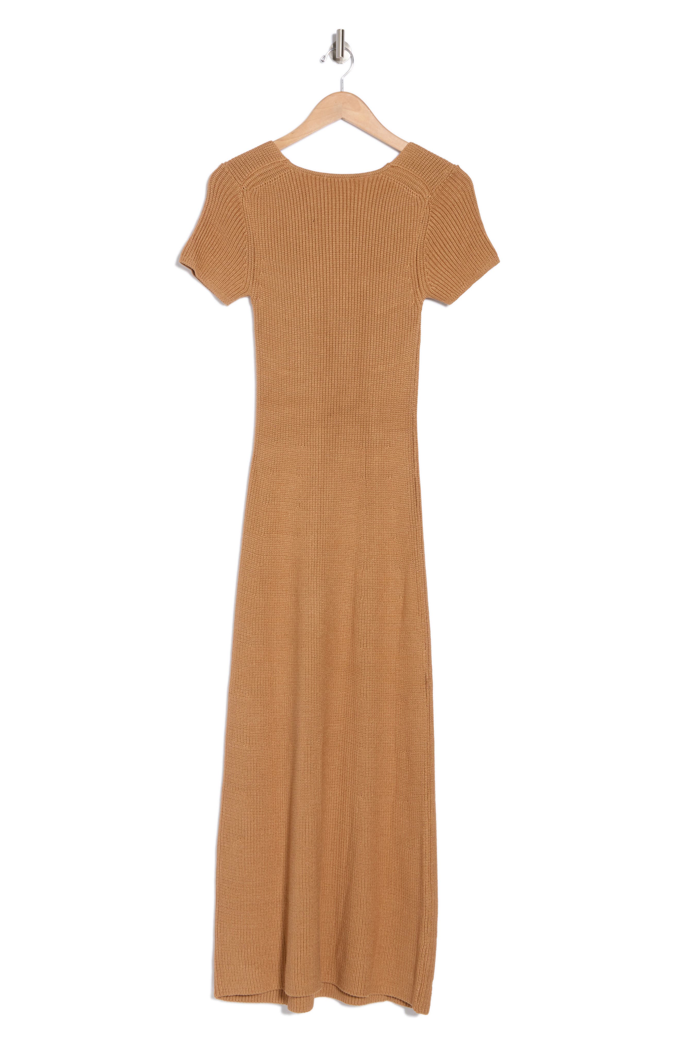 Camden Short Sleeve Maxi Sweater Dress