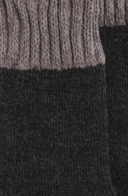Ugg(r) Camdyn Cozy Quarter Socks In Black