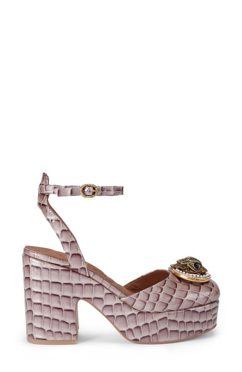 Chelsea Ankle Strap Platform Pump (Women)