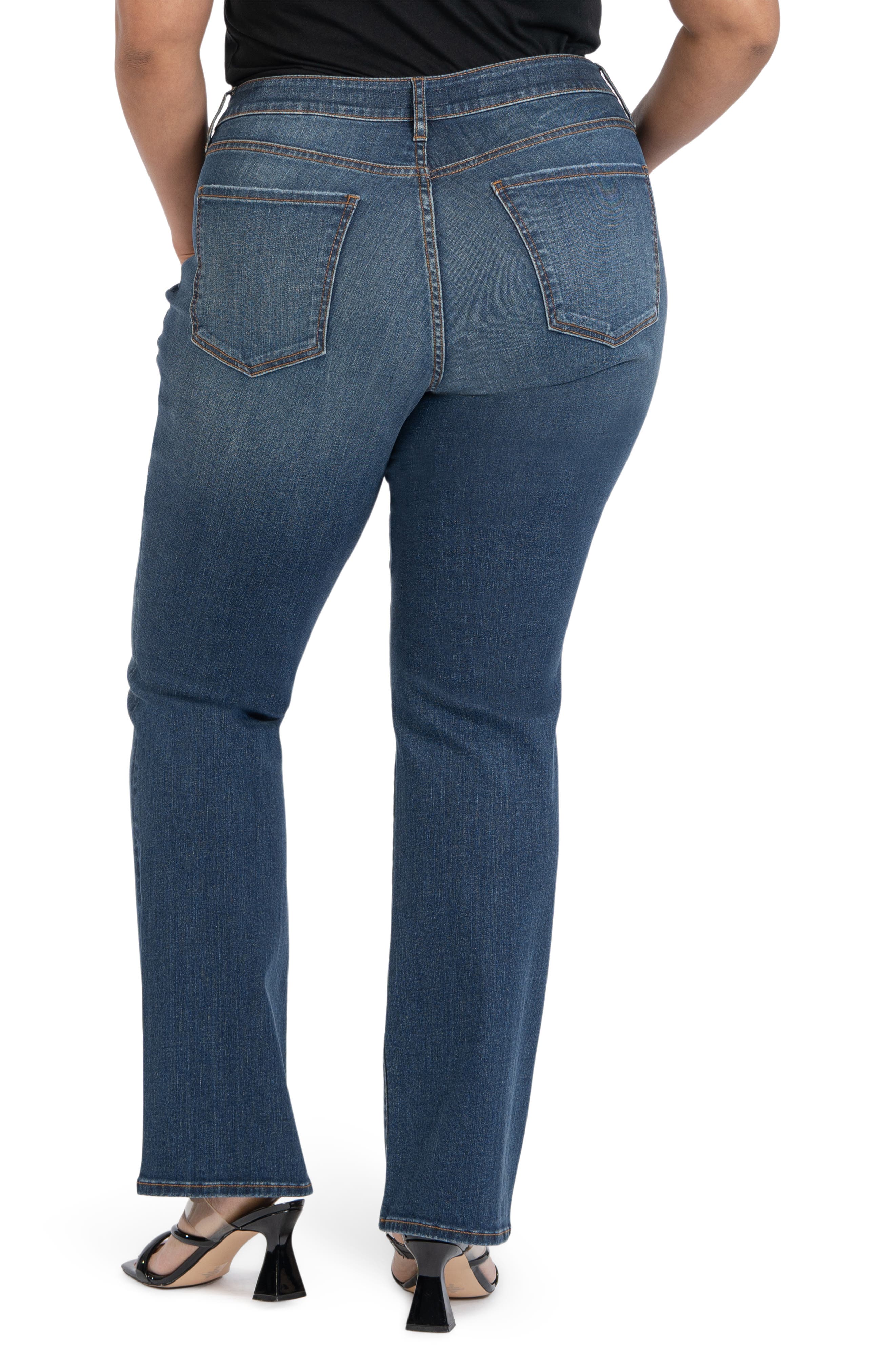 Natalie Fab Ab High Waist Bootcut Jeans - image 2