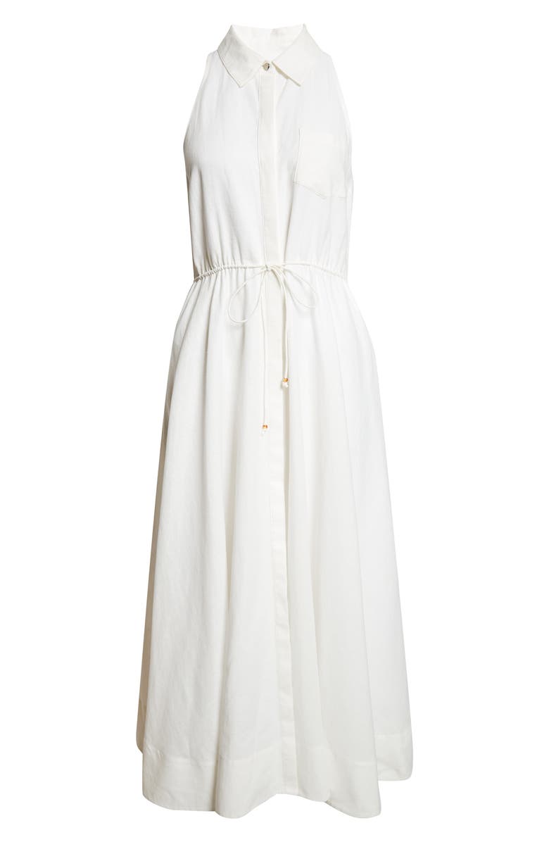 Toccin Tiana Sleeveless Linen & Cotton Shirtdress, Alternate, color, 