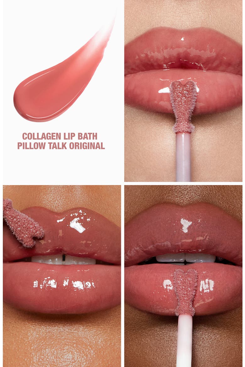 Collagen Lip Bath Lip Gloss, Alternate, color, PILLOW TALK MEDIUM