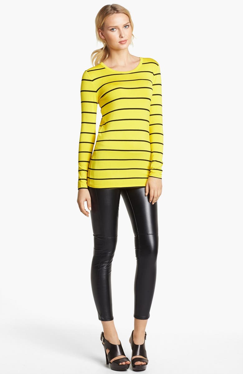 MICHAEL Michael Kors Faux Leather Leggings, Alternate, color, 