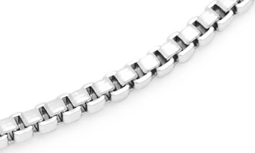 The Sis Kiss The Vivian Box Chain Bracelet In Metallic