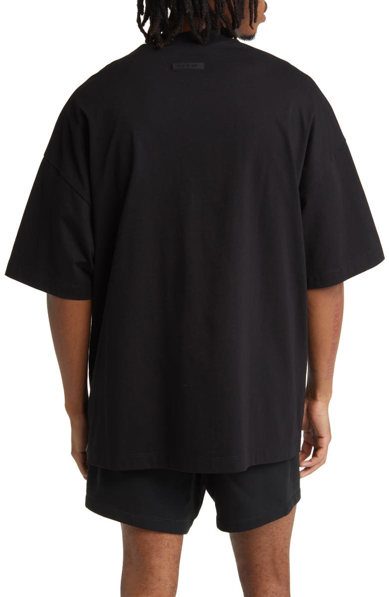 Fear of God Essentials Oversize V-Neck T-Shirt, Alternate, color, 