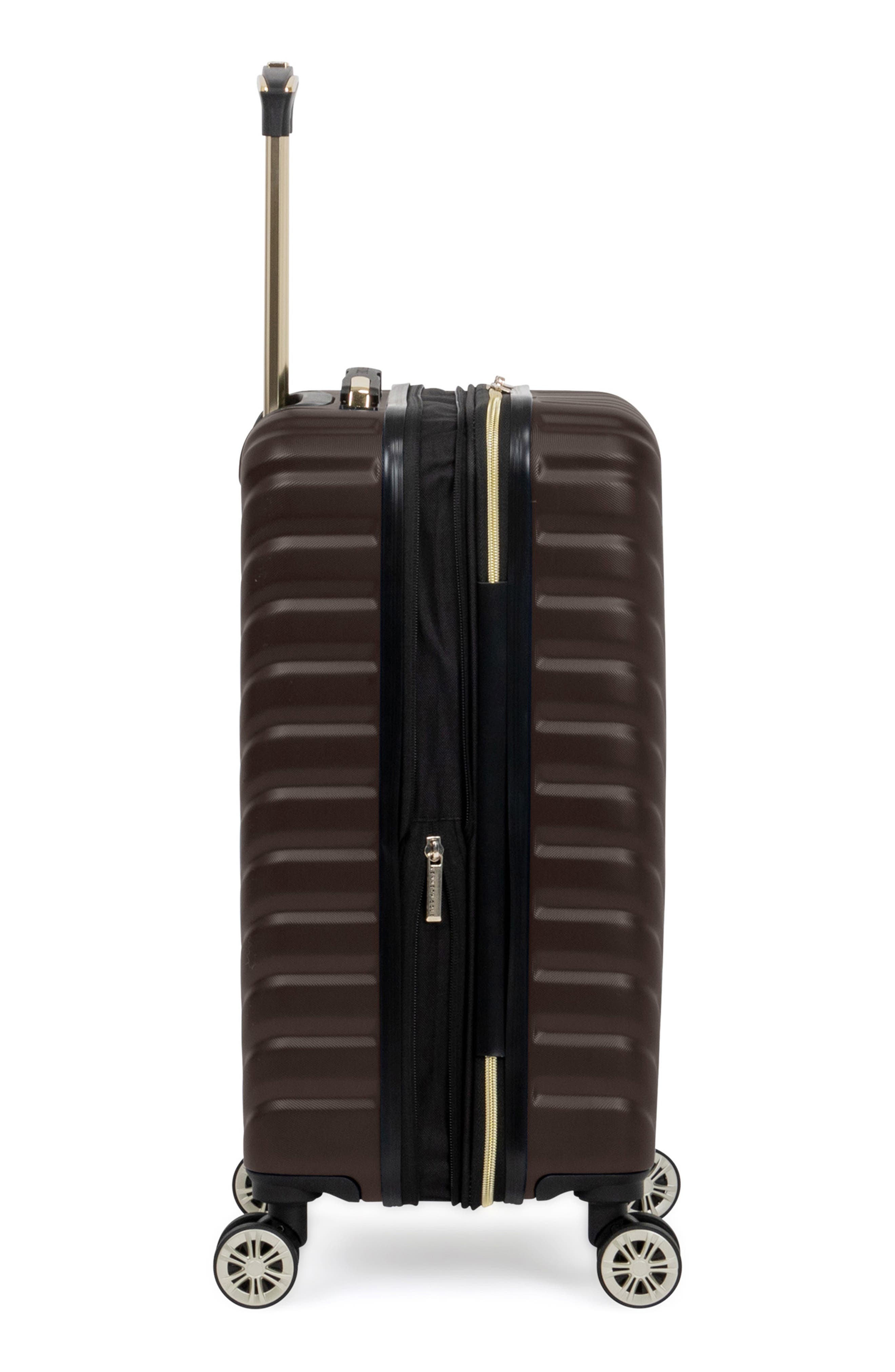 Kenneth Cole Madison Square 2-Piece Hardside Carry-On Luggage & Backpack Set, Alternate, color, Chocolate Brown