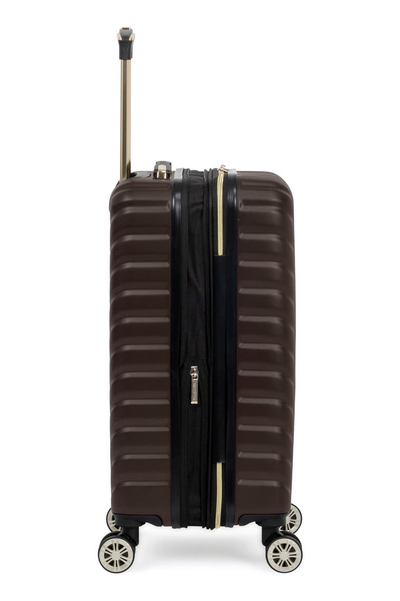 Madison Square 2-Piece Hardside Carry-On Luggage & Backpack Set, Alternate, color, CHOCOLATE BROWN