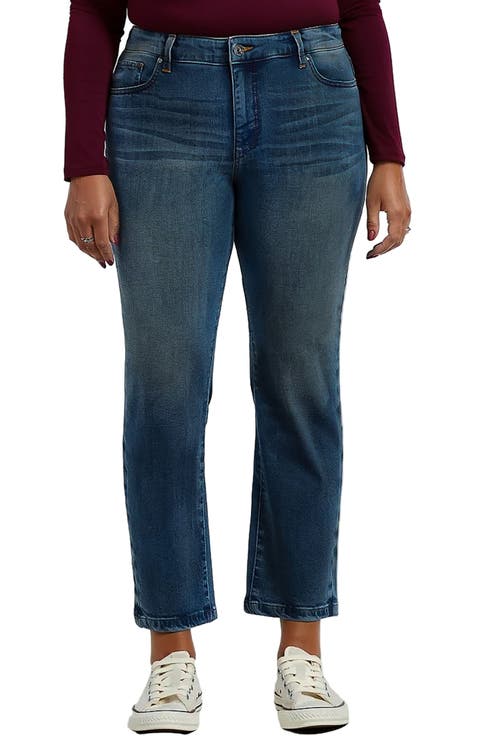 High Waist Ankle Skinny Jeans