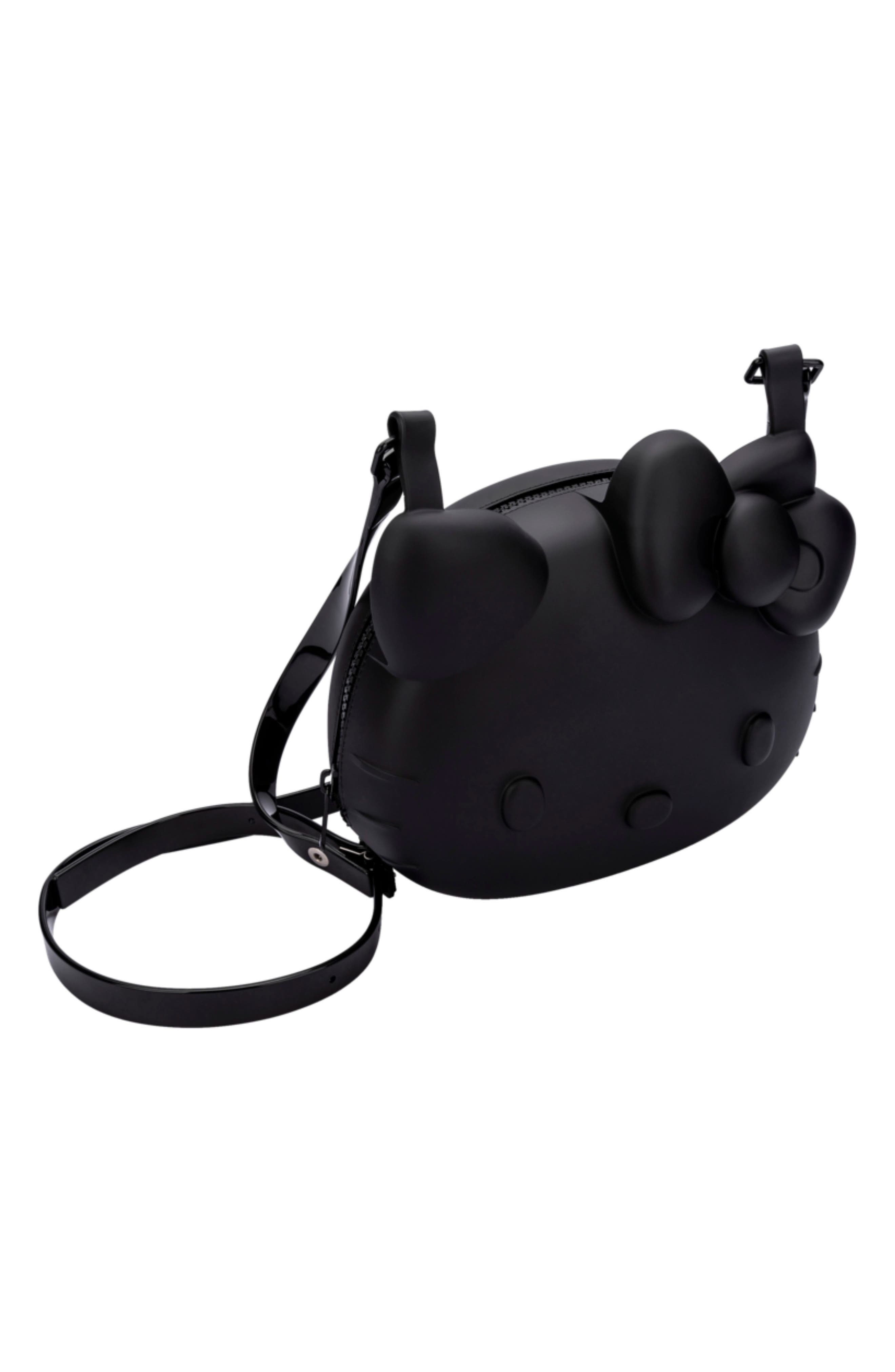 Melissa x Hello Kitty Crossbody Bag, Alternate, color, Black