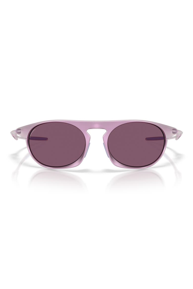 Neo Jacket 58mm Prizm™ Oval Sunglasses, Main, color, MATTE LAVENDER / PRIZM INDIGO