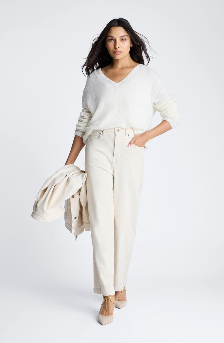 Kenneth Cole Ankle Barrel Leg Jeans, Alternate, color,